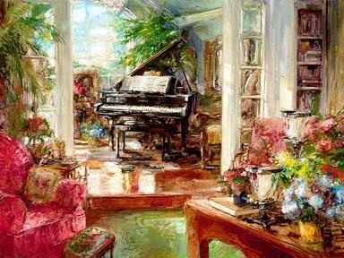 famous piano paintings for sale | famous piano paintings